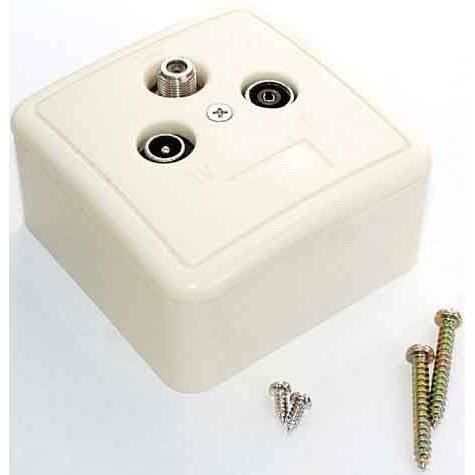 E P antenne satellite prise terminal 3-fold, couverture, charpente Import Allemagne