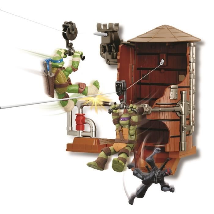 TORTUES NINJA Aire de Jeu Deluxe Château d'eau