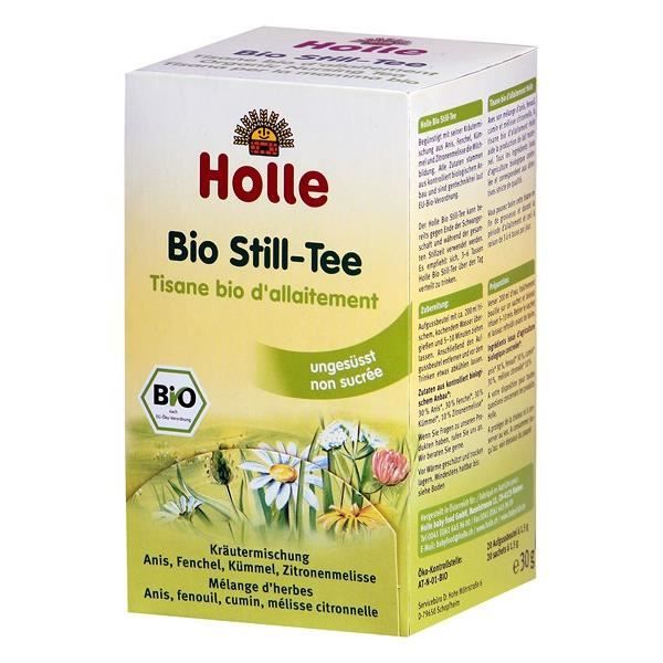 Holle Tisane d'Allaitement Anis Fenouil Cumin Mélisse Citronnelle Bio 30g