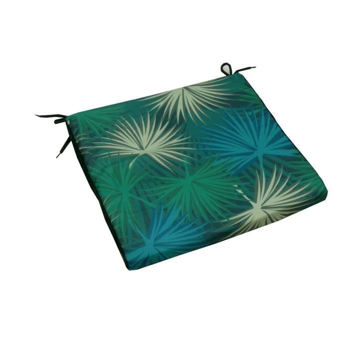 JARDIN PRIVE Assise Chaise Idea Amazonie - 37x40x3 cm
