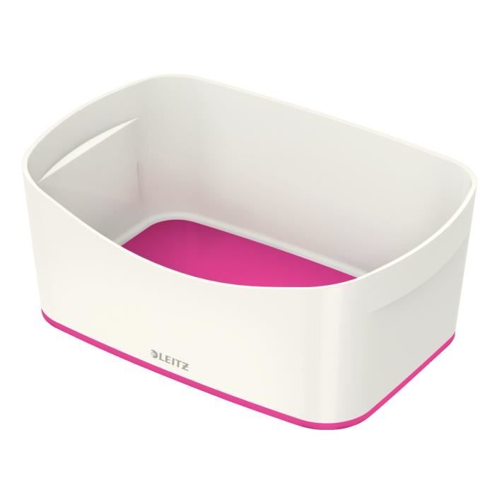 LEITZ MyBox - Bac de rangement - Blanc et Rose