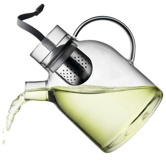 Théière Kettle en verre avec boule à thé
