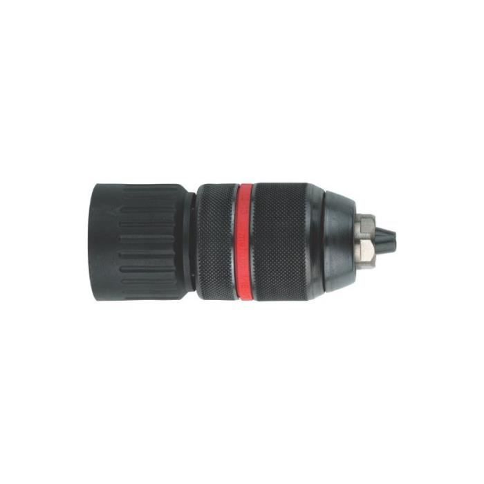 METABO Mandrin à serrage rapide pour marteaux perforateurs + adaptateur pour outils à queue cylindrique