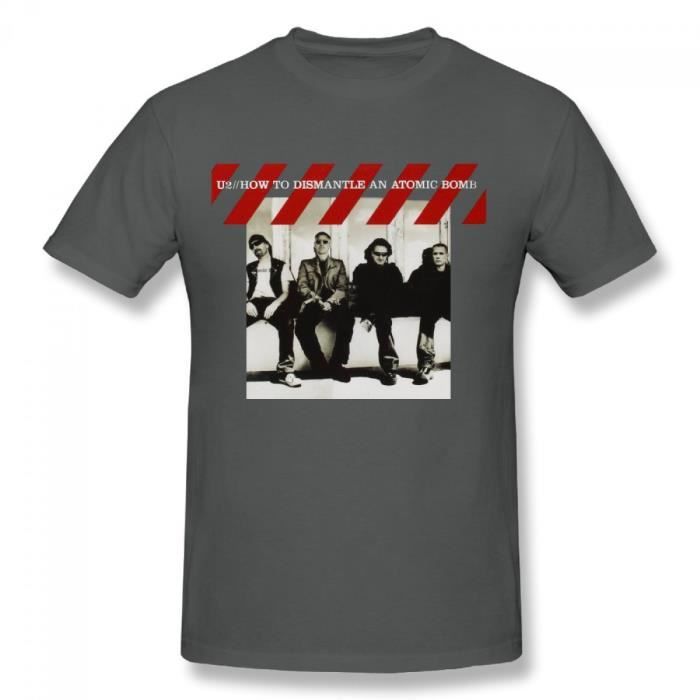 U2 How To Dismantle An Atomic Bomb Homme Col rond Coton Manche courte T-shirt