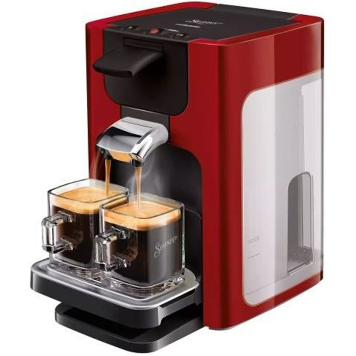 Philips Senseo Quadrante HD7865 - Machine à café - rouge intense