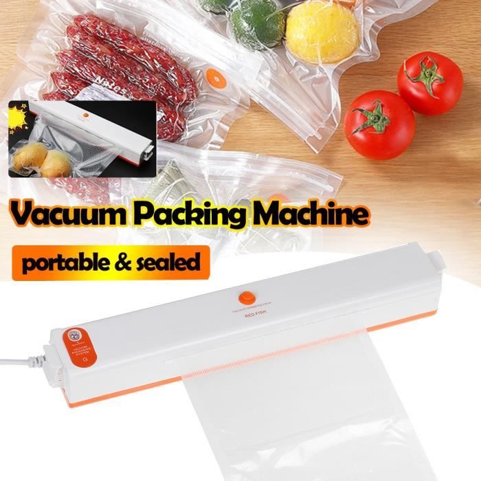 TEMPSA Machine mise sous vide Appareil de mise sous vide alimentaire + 10 Sacs 220V PRISE EU