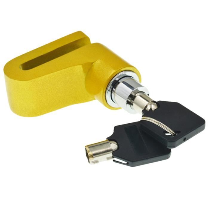 Serrure de frein à disque 1Pc pour serrure antivol de moto pour Scooter pour verrouillage extérieur de vélo ANTIVOL - BLOQUE ROUE