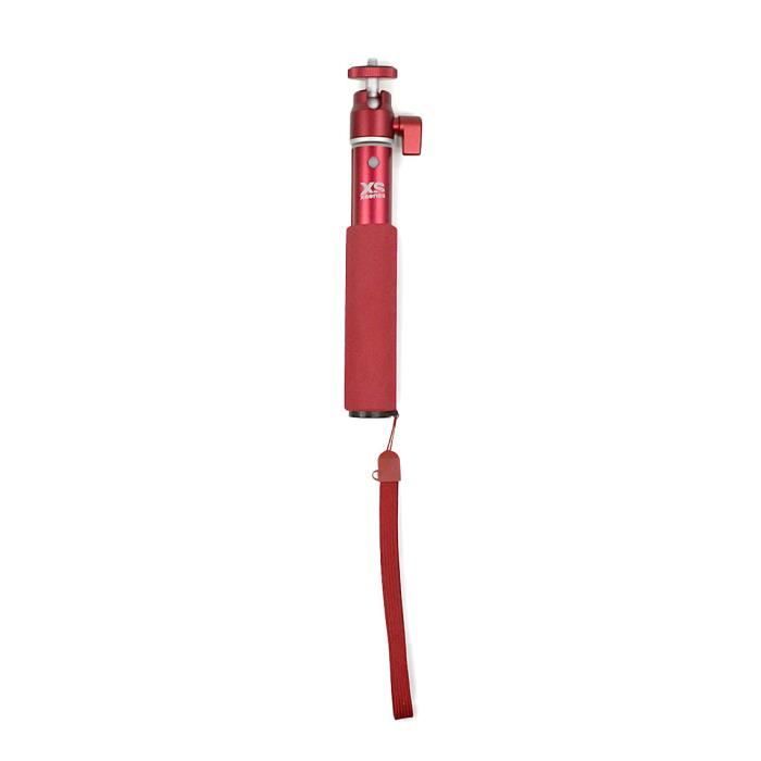 XSORIES Perche Télescopique pour Caméra U-Shot - 49 cm - Rouge