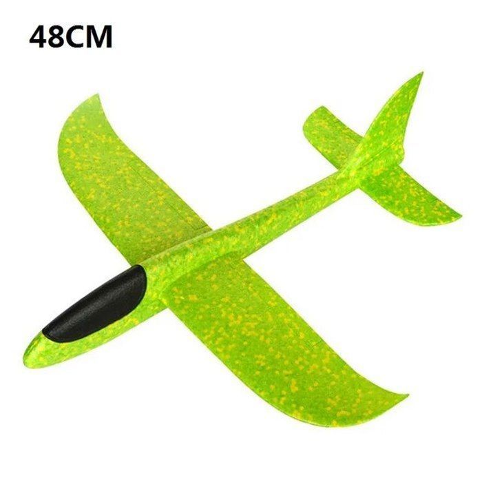 10 Avions En Mousse à Assembler - Jouet Éducatif Thème Espace - Pour Enfants Fans D'Aviation - Cadeau Fête - 8