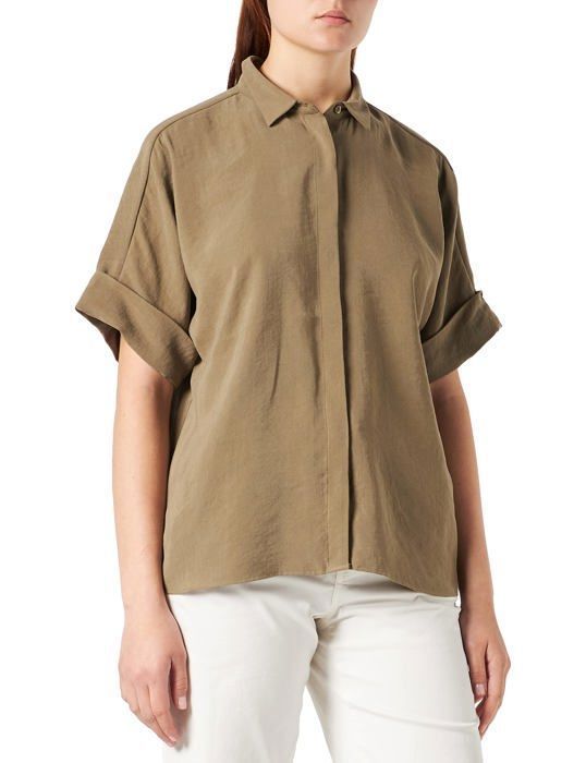 Blouse Sud Express Marron Taille M - Bon état - Style Basique