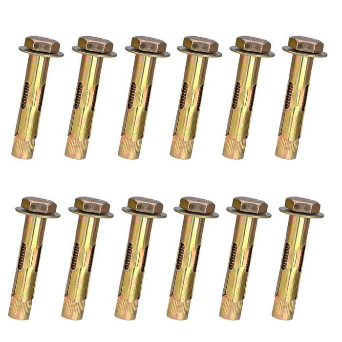 10 Boulons à Bride Dentelés Hexagonaux M8-1,25 X 16 Mm - Classe 10,9 - Neufs Sous Blister