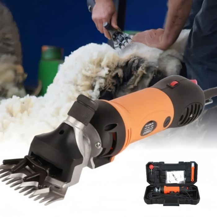 Comparer les prix de 690W Ensemble de tondeuse à mouton - Tondeuse électrique pour - 6 vitesses réglables - Animal Chèvres Alpaga Cisaillement