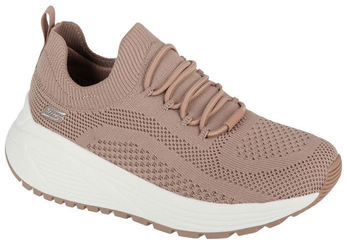 Skechers Baskets Femme - Beige - Skechers Bobs Sport Sparrow 2.0 - Allegiance Crew