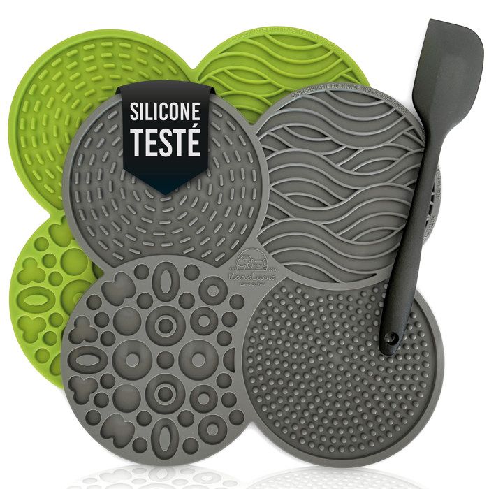 Comparer les prix de Tapis de léchage chien - KaraLuna - accessoire léchage - jouet de léchage pour chien - tapis anti-stress