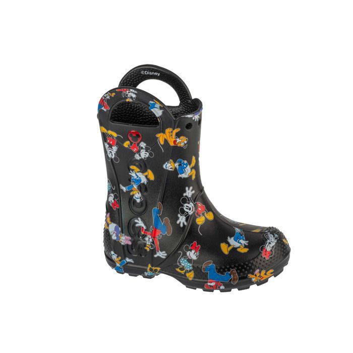 Bottes de pluie - CROCS - Mickey Friends Handle It Boot Kids - Multicolore - Synthétique - Amorti & adhérence Bottes de pluie - CROCS - Mickey Friends Handle It Boot Kids - Multicolore - Synthétique - Amorti & adhérence