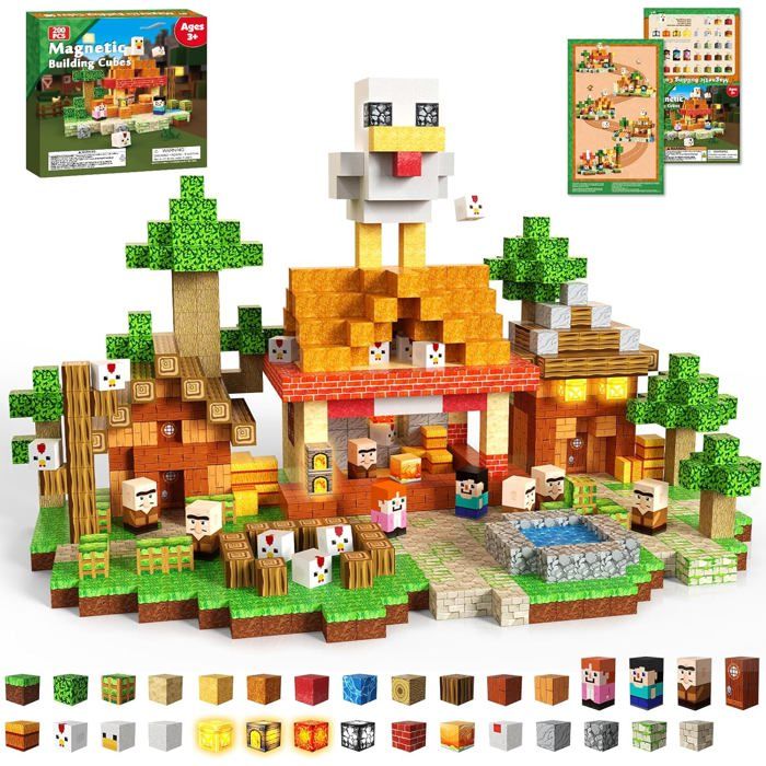 Yoedge 20 Pieces Montessori Wooden Number Blocks 3+ With Educational