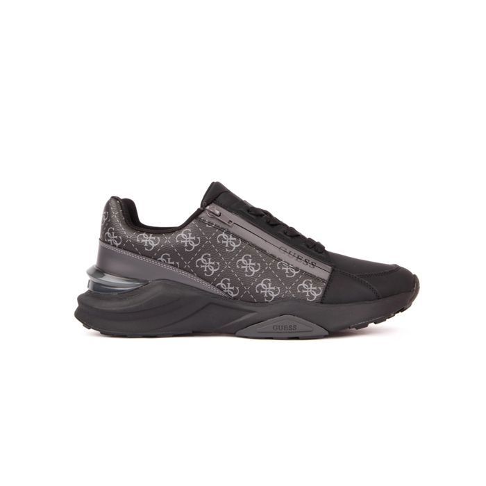 Basket Guess Homme Valla Noir Synthétique