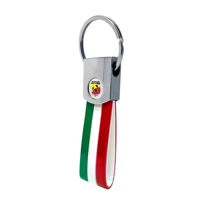 Porte-clés Abarth Officiel, Tricolore Drapeau Italie