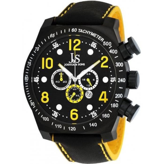 Joshua Sons JS 14 YL Montre Homme Analogique Achat vente