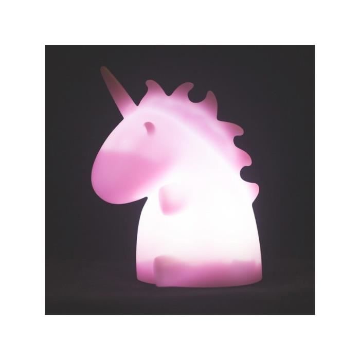 Lampe Veilleuse Licorne Blanc Achat Vente Veilleuse Lampe
