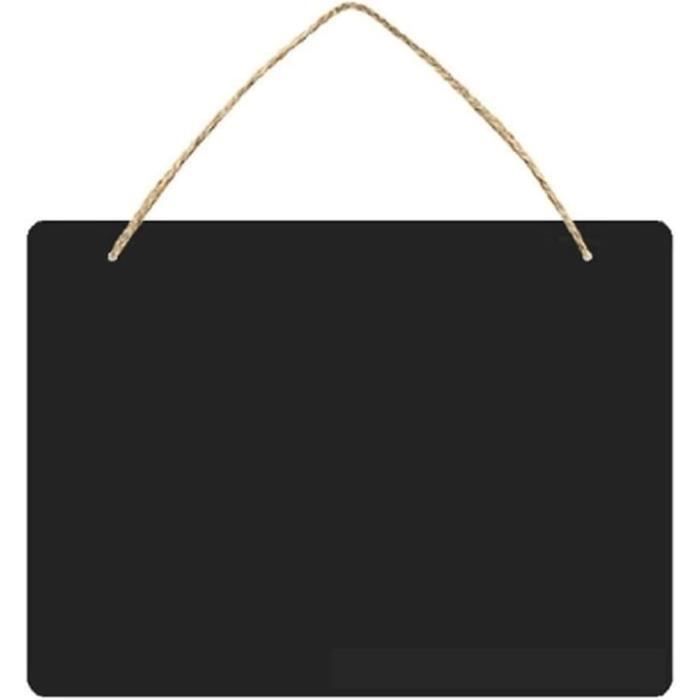 Panneaux Affichage événements MINI TABLEAU NOIR Petit Tableau Noir 10 X 7,5 Cm Noir Facile à Effacer Petits Tableaux Pour Table