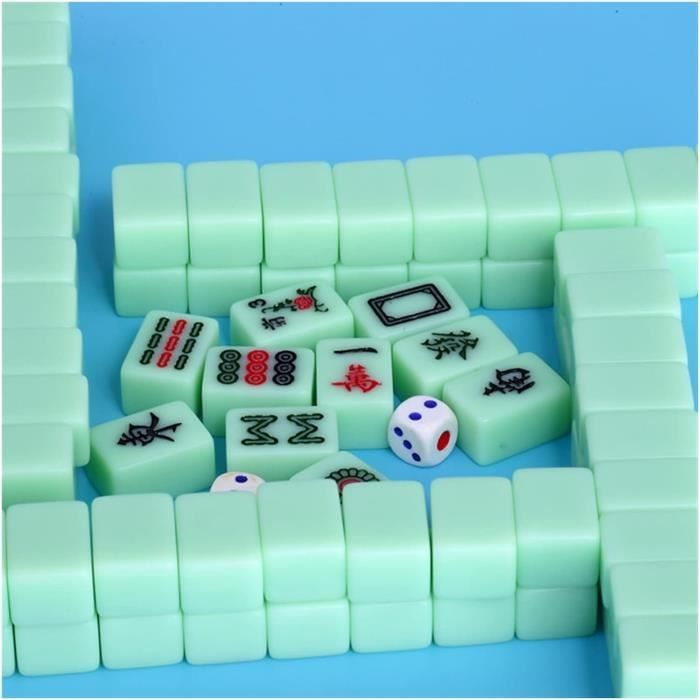Antique 1924 Mah Jong Game Set Par-a-Moont's Ma Jung