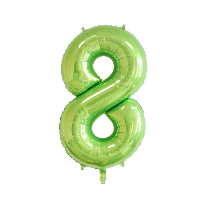 Camouflage - 40 pouces - Ballons à chiffres vert clair, En aluminium,  Jungle, Safari, Anniversaire, Fête, 0