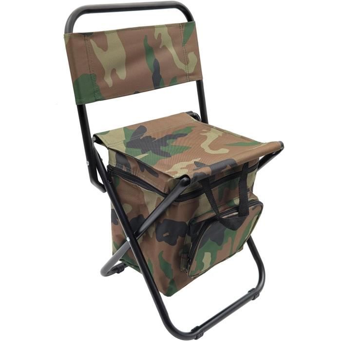 Chaise De Camping Pliable Légère En Aluminium, Noire, Avec Sac De Rangement - 250 Lbs Capacité, Occasion En Bon état