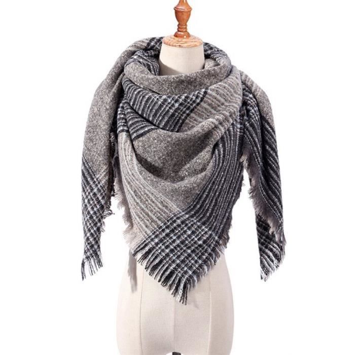 echarpe femme triangle