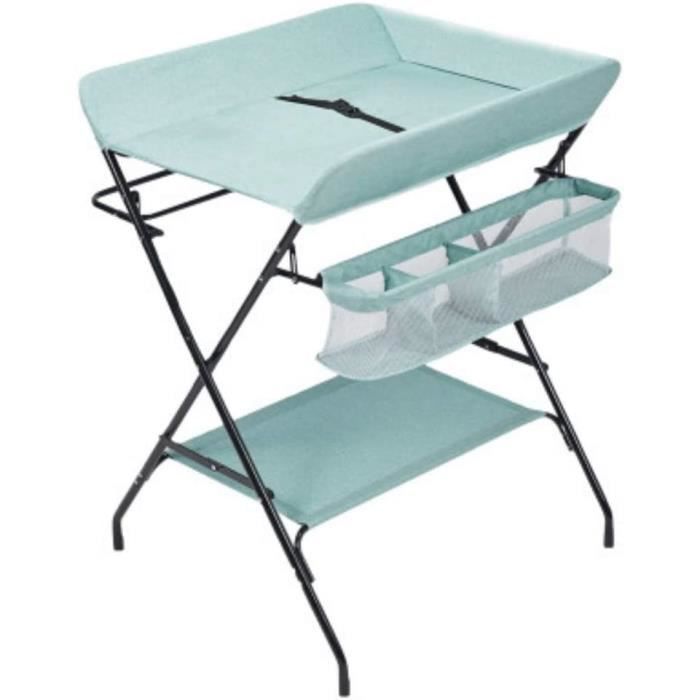 Table à Langer Bébé Scandinave Atmosphera For Kids - Dimensions 75x55x117 Cm - Blanc, En MDF - À Monter Soi-même - 11