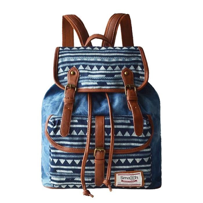 sac a dos tissus femme