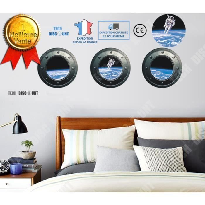 Td Autocollant Mural Espace Papier Peint Chambre Adulte Salon