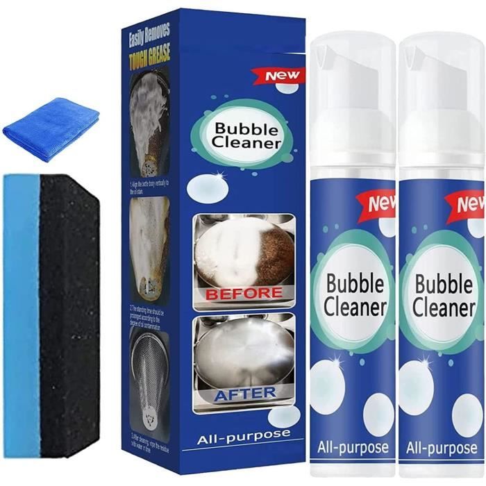 Bubble Cleaner, Ivila No Rinse Cleaner, Splash Foam Spray Oven cleaner