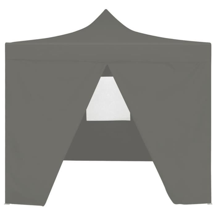 Tonnelle De Jardin Pliable 2x2 M - Toit Oxford 210D Anti-UV, Cadre Acier, Pour Fêtes Extérieures