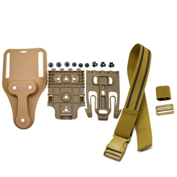 Étui Tactique à Clip Rotatif Pour Pistolet - Ceinture MOLLE - Glock G17,19,22,23 - Neuf