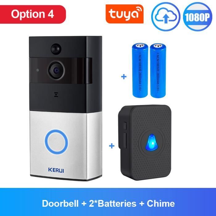 Caméra Wifi Sans Fil, Caméra Alimentée Par Batterie Rechargeable