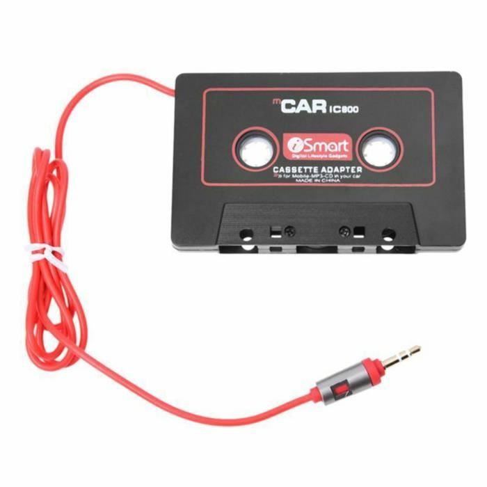Adaptateur bluetooth,Adaptateur Audio pour  voiture,Cassette,lecteur,convertisseur à bande,prise Jack 3.5mm,pour  [F865338433]