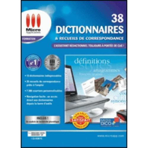 38 Dictionnaires et Recueils de Correspondance(PC en Téléchargement