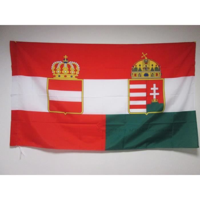 Drapeau Autriche Hongrie 1867 1918 150x90cm Empi