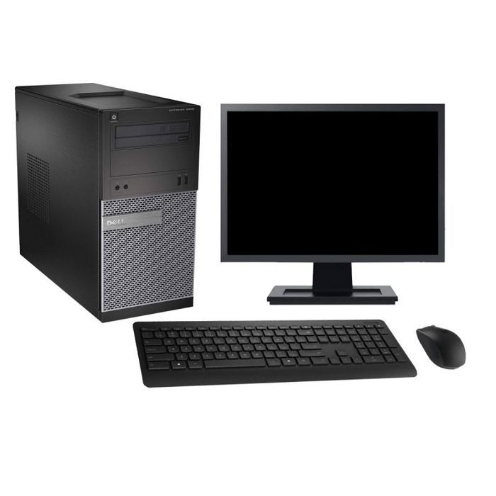 PC Tour Dell 3020 Ecran 22 Intel i7-4770 RAM 16Go SSD 960Go Windows 10 Wifi - Dell