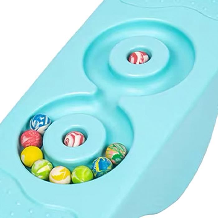 VIHASH Planche Sensorielle Double Face Silicone - Jouet Autisme TDAH Avec 20 Accessoires & Sac Voyage (Vert)