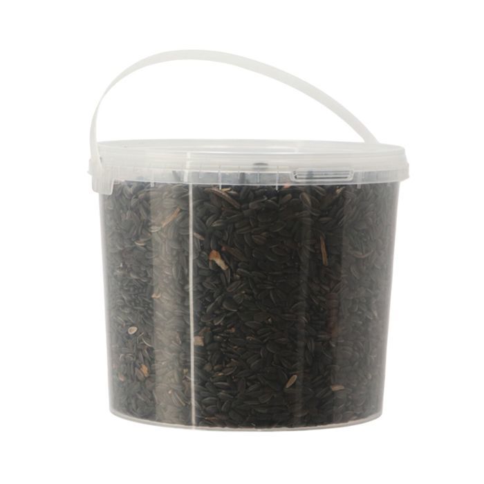 Comparer les prix de Mélange de graines - ESSCHERT DESIGN - Graines de tournesol en seau - Oiseau sauvage - 1 à 5 kg