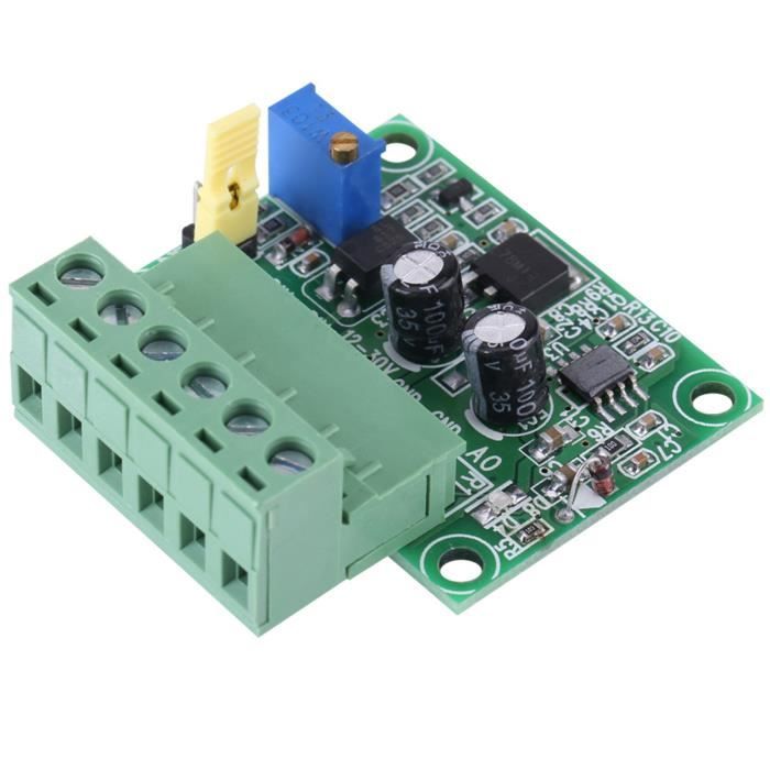 Estink Convertisseur de Tension PWM à Analogique, Module Numérique 0-10V, Fréquence 1-3KHZ, Carte de Conversion