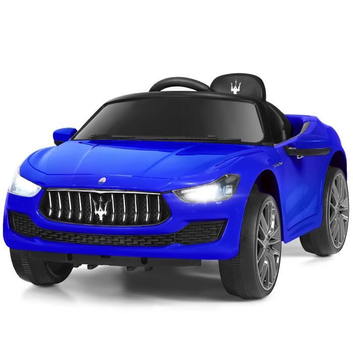 Voiture électrique Enfant 2 Places 12V Avec Télécommande - Quad 4x4 Pour 3 Ans Et Plus, Démarrage Lent, Musique, Klaxon, Phares LED (rouge)