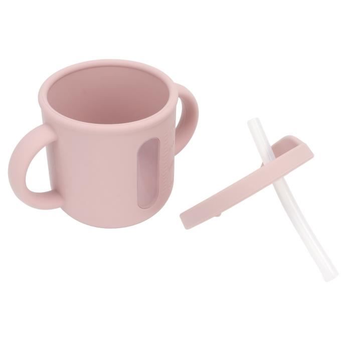Lot De 2 Gobelets En Acier Inoxydable Avec Manchon Silicone – Isolants, Réutilisables, Pour Camping, Voyage Ou Maison, 8x7,5x5,5 Cm