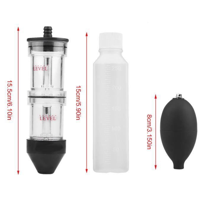 Kit De Test De Fuite De Combustion CO2 Pour Moteur - 8 Pièces - Pour Voiture, Camion, Tracteur - Détection De Fuites Joint De Culasse