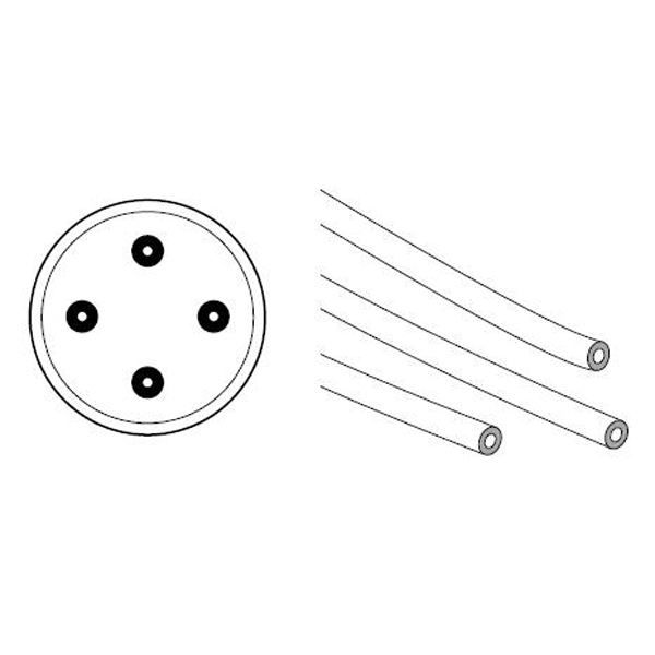 Accessoire Kenwood A 910/11 – Filière pour Bucatini, Corps Métal, Finition Bronze