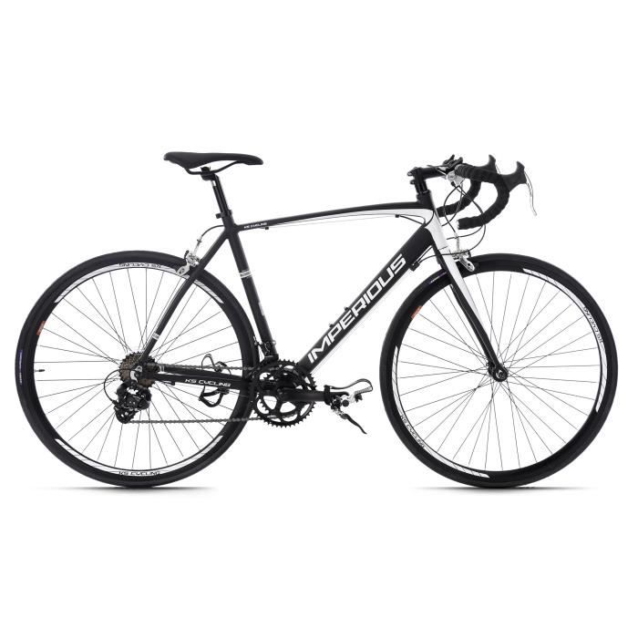 V lo de course KS CYCLING Imperious 14 Vitesses Noir Blanc
