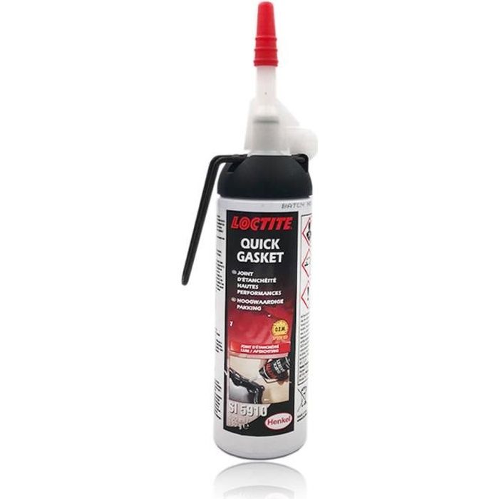 LOCTITE 5910 PATE A JOINT Silicone Noir QUICK GASKET cartouche 100 ml