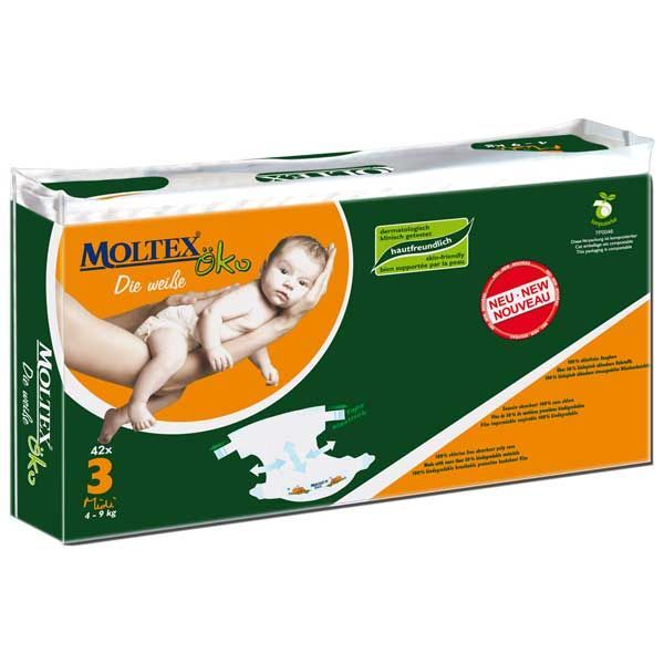 Couches bio Moltex Midi 49 kg Cdiscount Puériculture & Eveil bébé